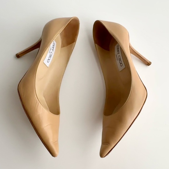 Jimmy Choo Tan Heels - Picture 7 of 13
